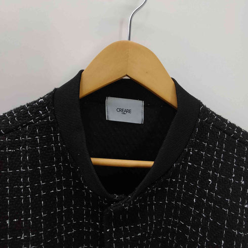 CREARE -LINO- ツイード スタジャン ブルゾン メンズ import:L