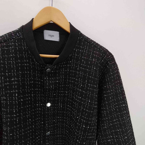 CREARE -LINO- ツイード スタジャン ブルゾン メンズ import:L