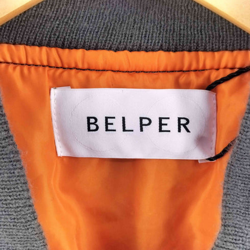 ベルパー BELPER 25AW MA-1 中綿 ブルゾン レディース FREE