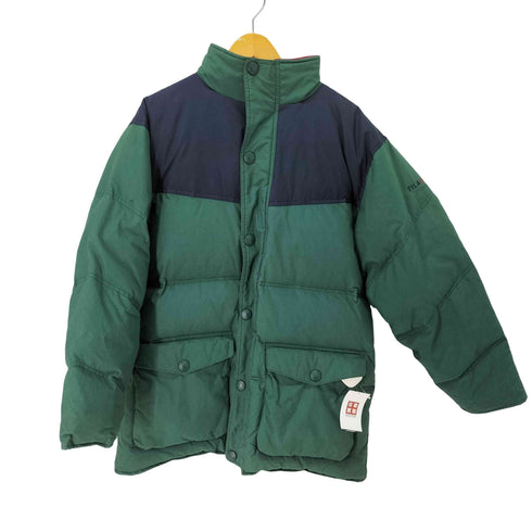 フィラスポーツ FILA SPORTS バイカラー ダウンジャケット メンズ import:M