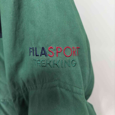 フィラスポーツ FILA SPORTS バイカラー ダウンジャケット メンズ import:M