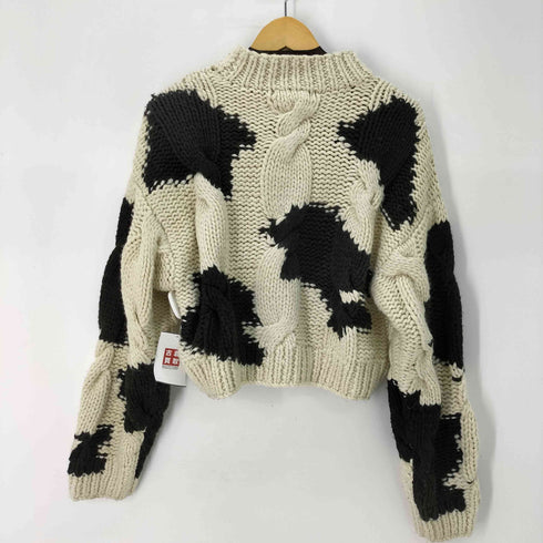 スライ SLY COW CABLE SWEATER レディース FREE