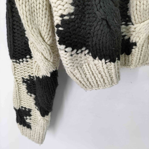 スライ SLY COW CABLE SWEATER レディース FREE