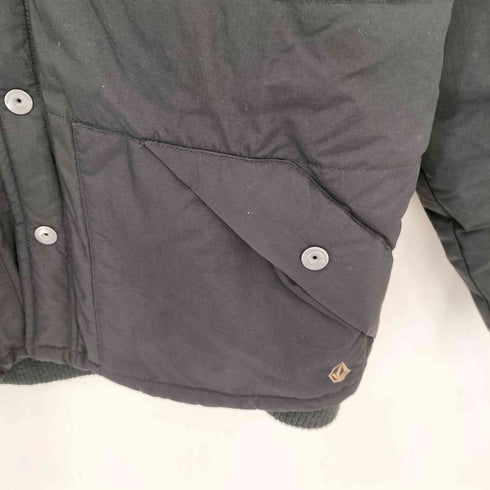 ヴォルコム VOLCOM ナイロン マルチポケット ワッペン付き ブルゾン ジャケット メンズ M
