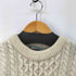 アランクラフト aran crafts アイルランド製 ウールケーブルニットセーター フィッシャーマン レディース import:S