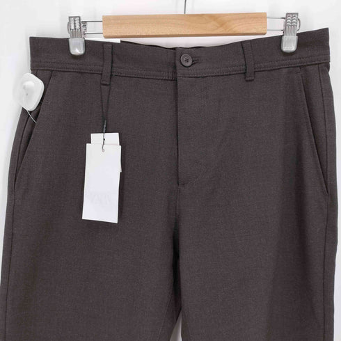 ザラ ZARA COMFORT TEXTURED CHINO TROUSERS メンズ 40