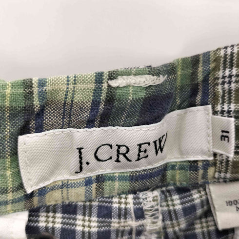 ジェイクルー J.CREW インド製 再構築 パッチワーク コットン ショートパンツ メンズ US:30-31