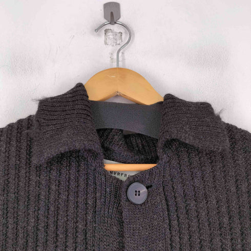 ネヴァーフォーゲット NVRFRGT RAW WOOL DAMAGED CARDIGAN ダメージ カーディガン メンズ JPN:1