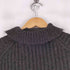 ネヴァーフォーゲット NVRFRGT RAW WOOL DAMAGED CARDIGAN ダメージ カーディガン メンズ JPN:1