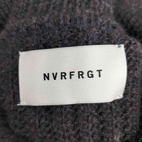 ネヴァーフォーゲット NVRFRGT RAW WOOL DAMAGED CARDIGAN ダメージ カーディガン メンズ JPN:1