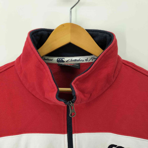 カンタベリー CANTERBURY ハーフジップ スウェット メンズ import:XL