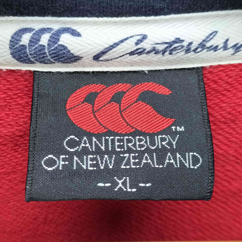 カンタベリー CANTERBURY ハーフジップ スウェット メンズ import:XL