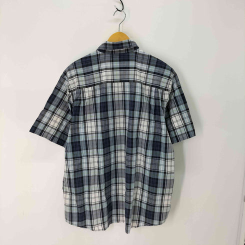 ノーティカ NAUTICA チェック 半袖シャツ メンズ import:L