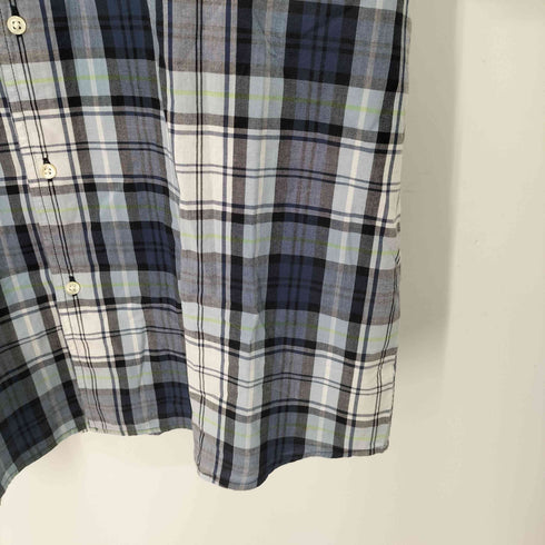 ノーティカ NAUTICA チェック 半袖シャツ メンズ import:L