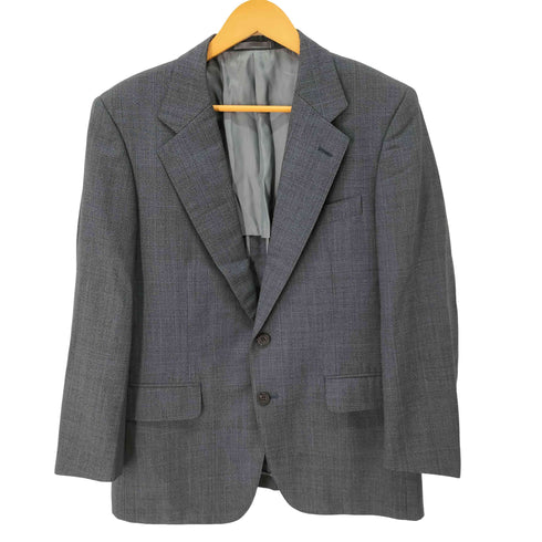 バーバリーズ BURBERRYS ウール 背抜き シングル テーラードジャケット メンズ 96-86-170