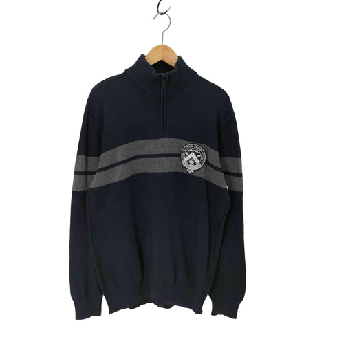 ノーティカ NAUTICA ハーフジップ コットンニット メンズ import:XL