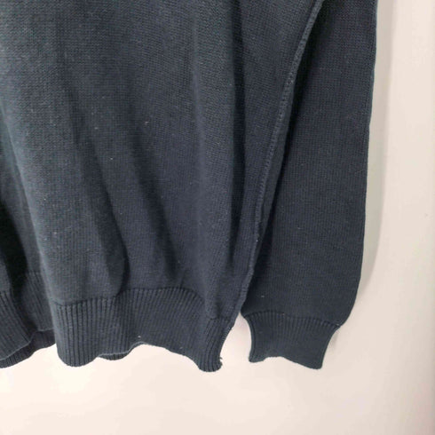 ノーティカ NAUTICA ハーフジップ コットンニット メンズ import:XL