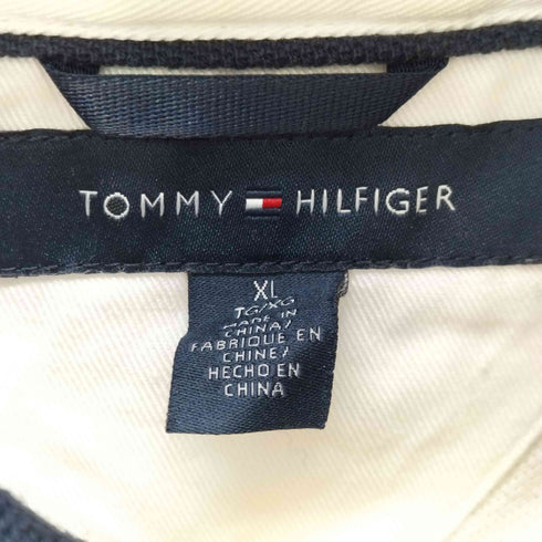 トミーヒルフィガー TOMMY HILFIGER ナンバリング ラガーシャツ メンズ import:XL
