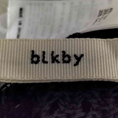 ブラックバイマウジー BLACK by moussy 23SS mesh knit tanktop レディース FREE