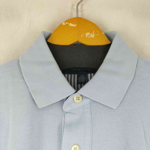 トミーヒルフィガー TOMMY HILFIGER ボーダー ポロシャツ メンズ import:L