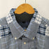 トミーヒルフィガー TOMMY HILFIGER パッチワーク 半袖BDシャツ メンズ import:XL
