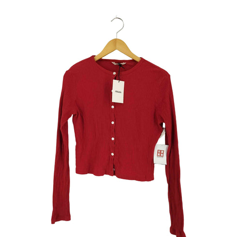 Oblada リブカーディガン RIB CARDIGAN レディース FREE