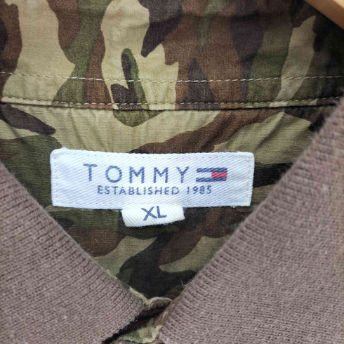 トミーヒルフィガー TOMMY HILFIGER 鹿の子 ポロシャツ メンズ import:XL