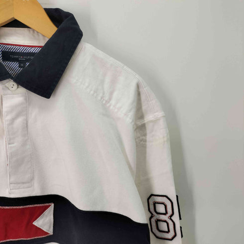トミーヒルフィガー TOMMY HILFIGER 長袖 ラガーシャツ メンズ import:XL