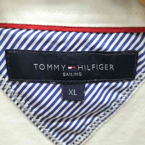 トミーヒルフィガー TOMMY HILFIGER 長袖 ラガーシャツ メンズ import:XL