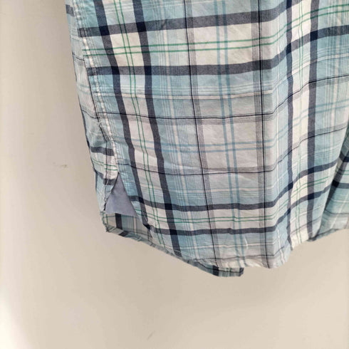 トミーヒルフィガー TOMMY HILFIGER 80’S two-ply チェック BDシャツ メンズ import:L