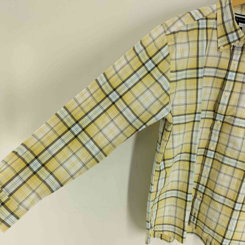 トミーヒルフィガー TOMMY HILFIGER 80’S two-ply チェック BDシャツ メンズ import:L