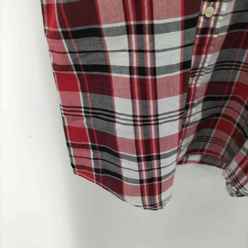 トミーヒルフィガー TOMMY HILFIGER チェック 半袖シャツ メンズ import:XL