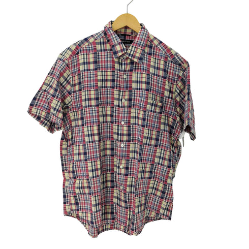 ノーティカ NAUTICA プリントパッチワーク 半袖シャツ メンズ import:L