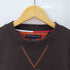 トミーヒルフィガー TOMMY HILFIGER 前V ロゴワッペン クルーネックスウェット メンズ import:XL