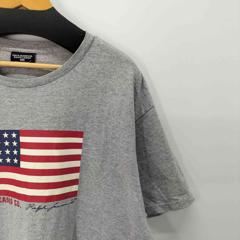 ポロジーンズカンパニーラルフローレン POLO JEANS COMPANY RALPH LAUREN 星条旗 クルーネックTシャツ メンズ import:L