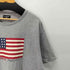ポロジーンズカンパニーラルフローレン POLO JEANS COMPANY RALPH LAUREN 星条旗 クルーネックTシャツ メンズ import:L
