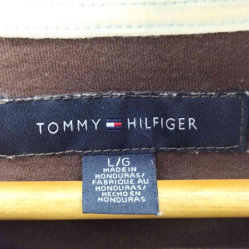 トミーヒルフィガー TOMMY HILFIGER Y2K ラグランTシャツ メンズ import:L