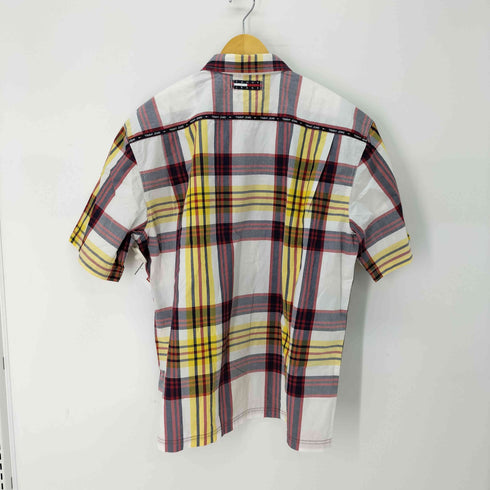 トミーヒルフィガー TOMMY HILFIGER チェック BD半袖シャツ メンズ import:XL