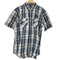 トミーヒルフィガー TOMMY HILFIGER チェック BD半袖シャツ メンズ import:L