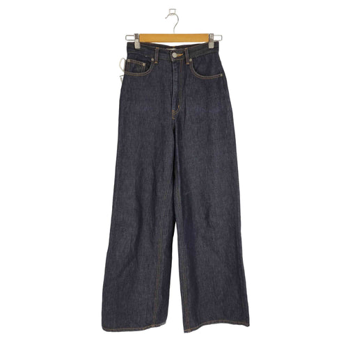 マウジー moussy 24SS COTTON LINEN WIDE STRAIGHT レディース UK:25