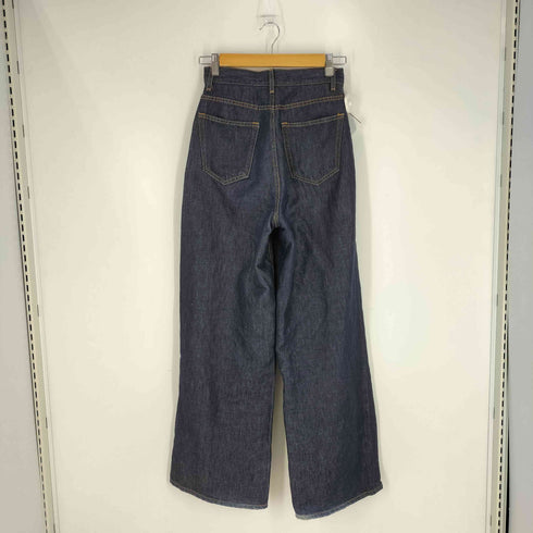 マウジー moussy 24SS COTTON LINEN WIDE STRAIGHT レディース UK:25