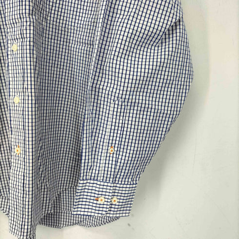 ノーティカ NAUTICA 80’S two-ply cotton チェック BDシャツ メンズ import:L