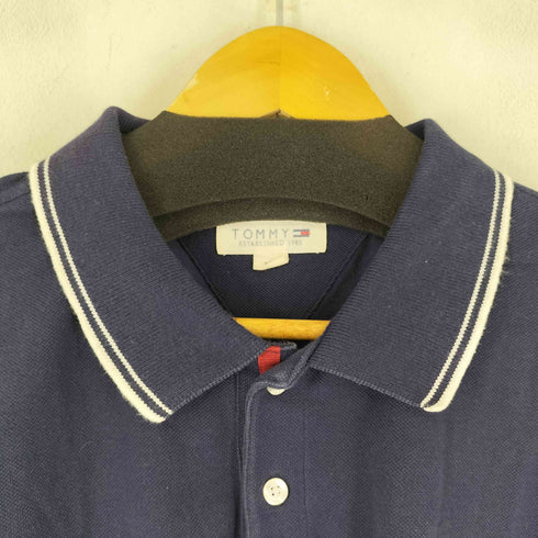 トミージーンズ tommy jeans 鹿の子 ポロシャツ メンズ import:XL