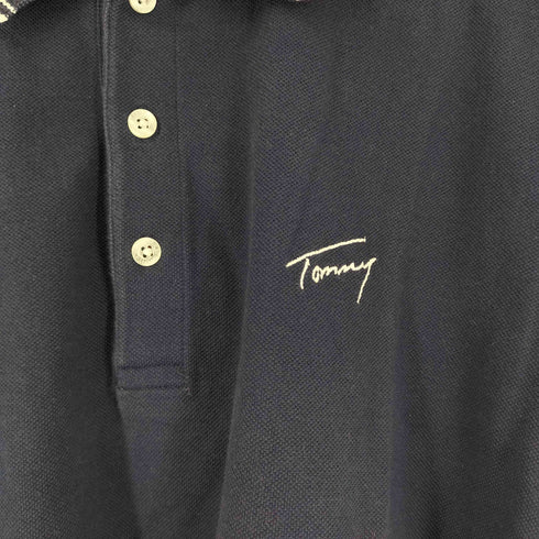 トミージーンズ tommy jeans 鹿の子 ポロシャツ メンズ import:XL