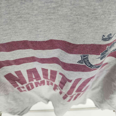ノーティカ NAUTICA USA製 リンガーTシャツ メンズ import:M