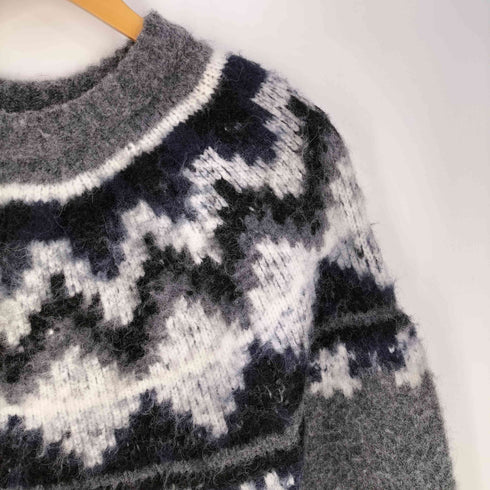 ビューティーアンドユースユナイテッドアローズ BEAUTY & YOUTH UNITED ARROWS アルパカブレンド ノルディックニットプルオーバー レディース