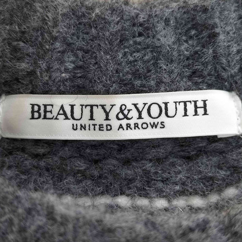 ビューティーアンドユースユナイテッドアローズ BEAUTY & YOUTH UNITED ARROWS アルパカブレンド ノルディックニットプルオーバー レディース