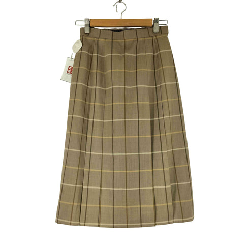 バーバリーズ BURBERRYS チェックプリーツスカート レディース 66-90