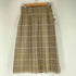 バーバリーズ BURBERRYS チェックプリーツスカート レディース 66-90
