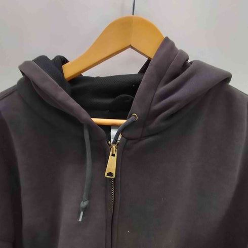 カーハート Carhartt 90S 裏地 ワッフル サーマル ヘビーウェイト フェード ジップ フーディー パーカー ビックサイズ メンズ